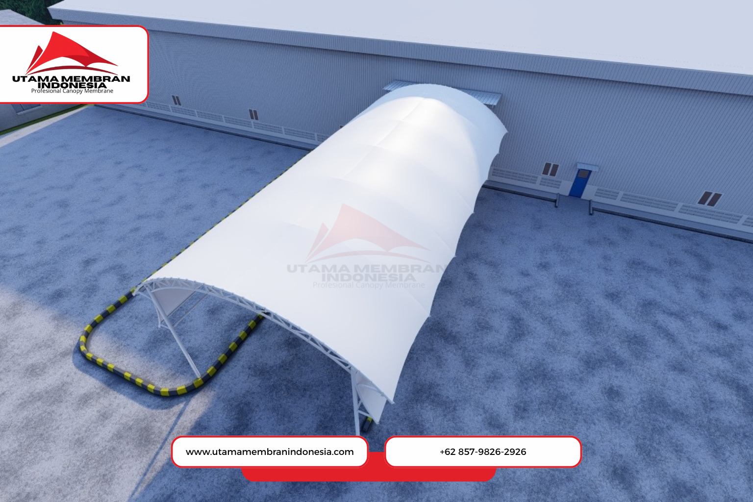 Desain 3D Membran