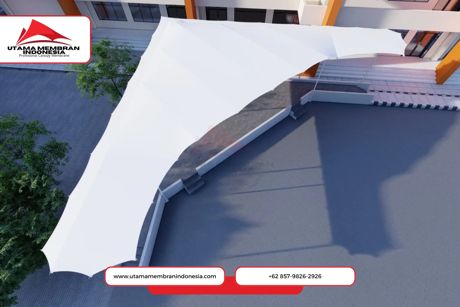 Tenda Membran Artistik Depok